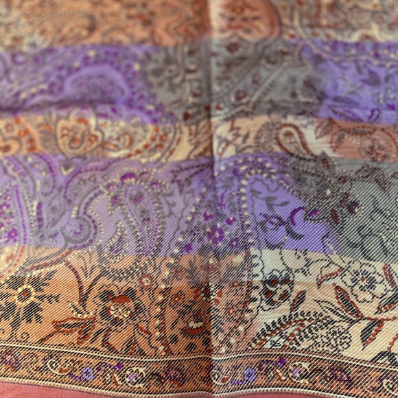 Yves Saint Laurent Silk Chiffon Scarf - Picture 7 of 9